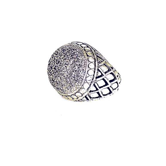 John Hardy Naga Dome Ring with Diamonds - Picture 5 of 9